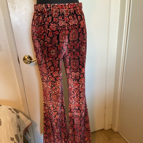 Forever 21 Pants - BOGO BOTTOMS Velvet Like Printed Bell Bottoms